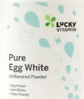 Lucky Vitamin - Egg White Unflavored 5LB    exp (11/2024)