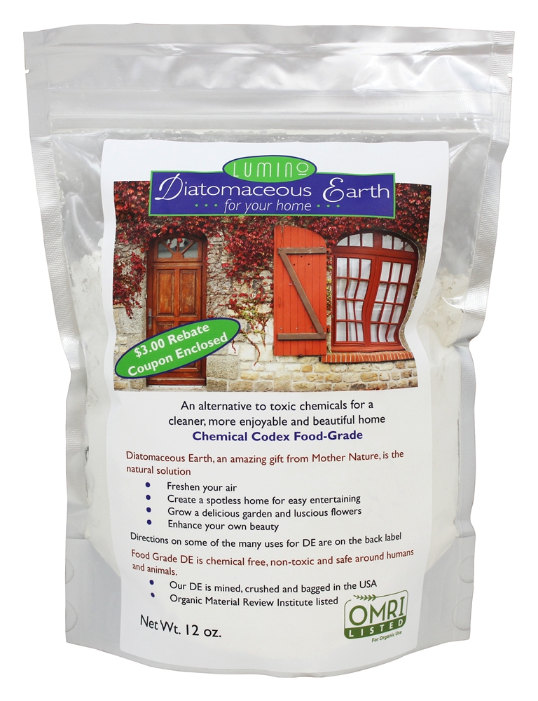 Lumino - Diatomaceous Earth,F/G 12 Oz