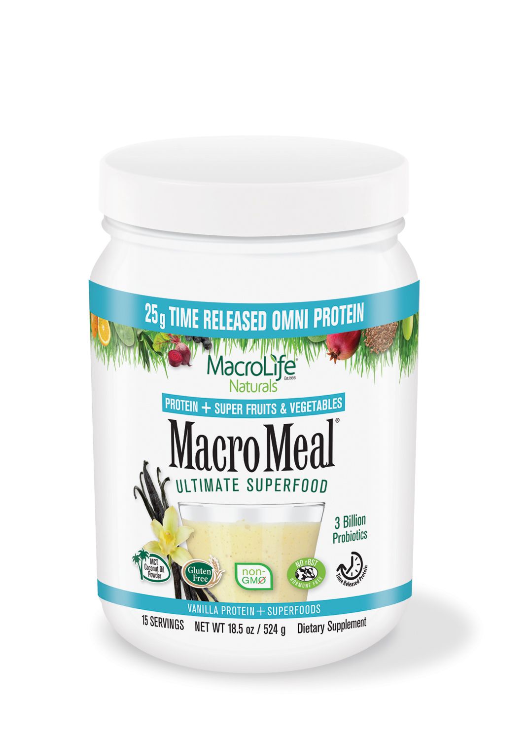 MacroLife MacroMeal Omni Vanilla 15 Servings