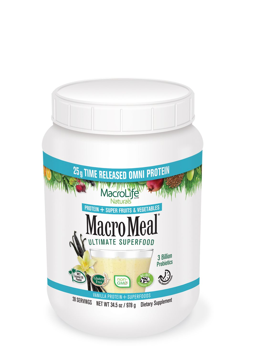 MacroLife MacroMeal Omni Vanilla 28 Servings