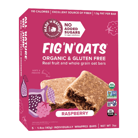 Made In Nature Bar Fig Raspberry 5Pc 7Oz