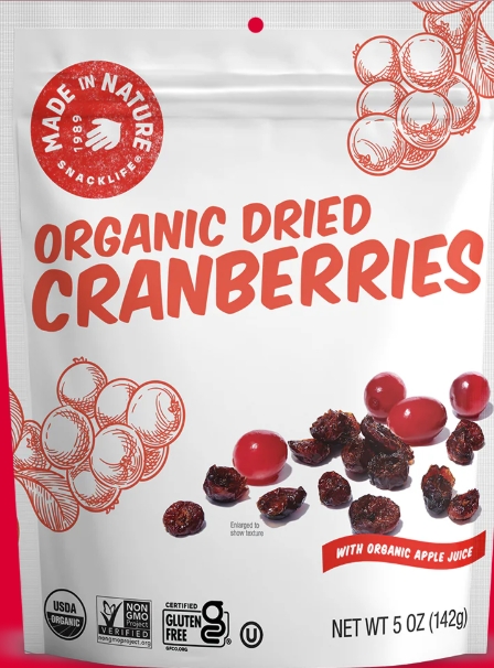 Made In Nature Cranberry Df Org 5Oz