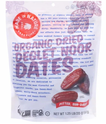 Made In Nature Dates Df Org 20Oz