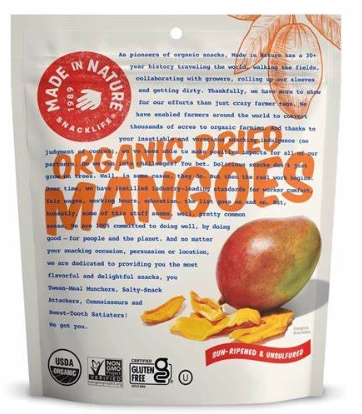 Made In Nature Fruit Dried Mango Org 4.8Oz
