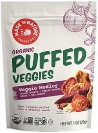 Made In Nature Veggies Puffd Medley Org 1Oz