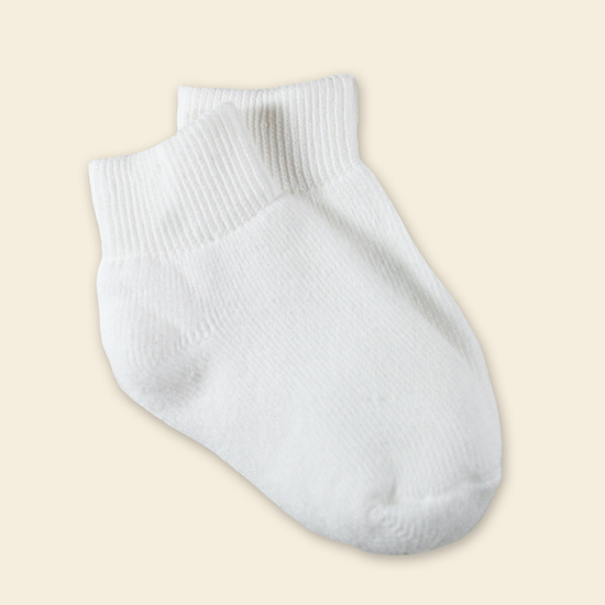 Maggie Sock Infant Athletic Wht Infant