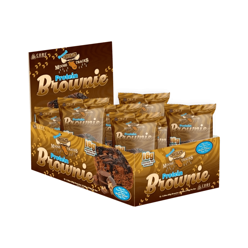 Core Nutritionals - Denali Chocolate Moose Tracks Protein Brownie 12 Brownies
