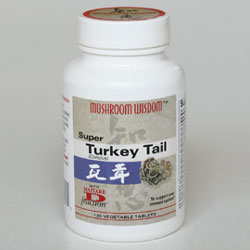 Maitake Products Inc Mushroom Wisdom Super Turkey Tail 120 Tab