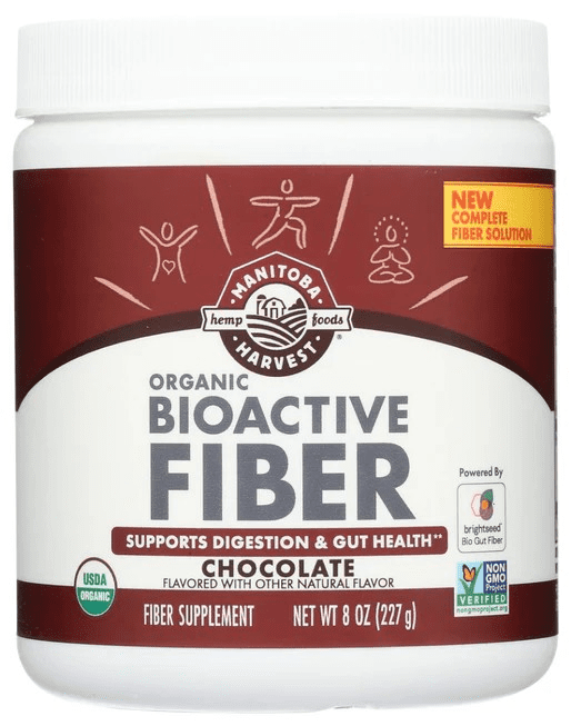 Manitoba Harvest Organic Bioactive Fiber 8/oz Chocolate 