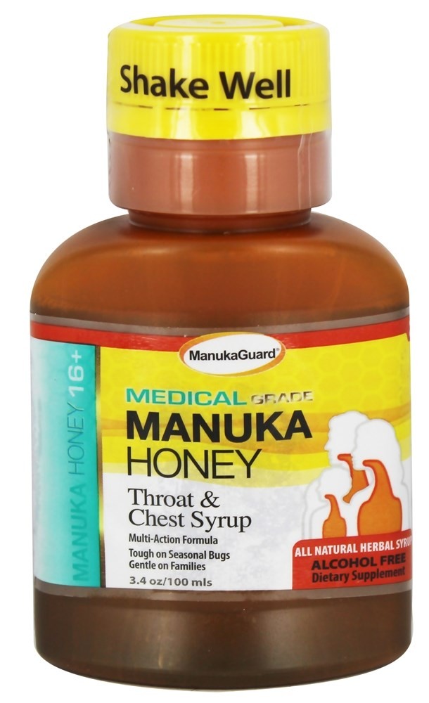 Manukaguard Throat & Chest Syrup 3.4 ounce-UNAVAILABLE