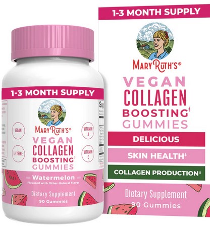 MaryRuths Collagen Boosting Gummies 90Pc