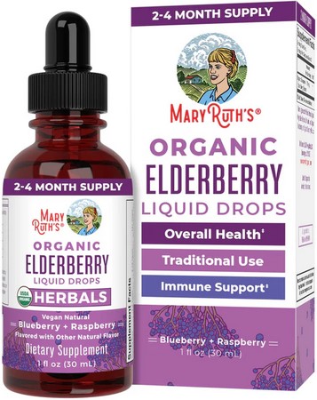 MaryRuths Elderberry Liq Drops 1 Fl Oz