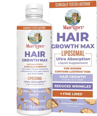 MaryRuths Hair Growth Max Liposoml 15.22 Fl Oz