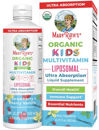 MaryRuths Kids Multi Lpsml Strwbry 15.22 Fl Oz