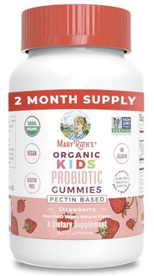 MaryRuths Kids Probiotic Gummy 60Pc