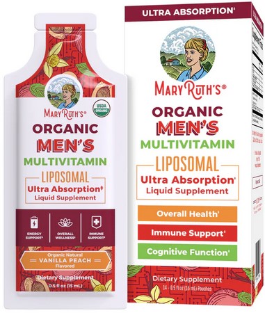 MaryRuths Mens Mutli Lipso Pch 14Ea 210Ml