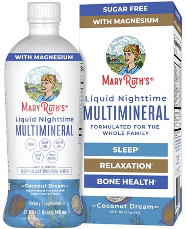 MaryRuths Multimineral Night Liq 32 Fl Oz