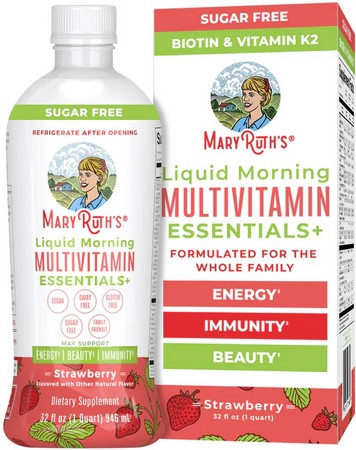 MaryRuths Multivitamin Strwbry Liq 32 Fl Oz