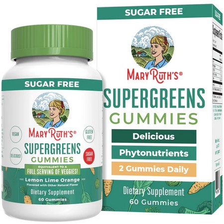 MaryRuths Supergreens Gummies 60Pc