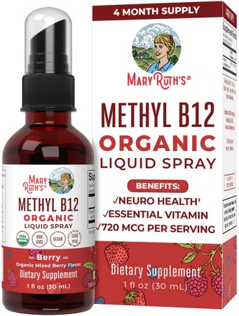 MaryRuths Vitamin B12 Methyl Spray 1 Fl Oz