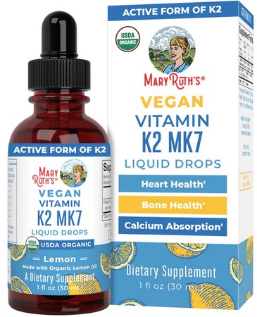 MaryRuths Vitamin K2 Mk7 1 Fl Oz