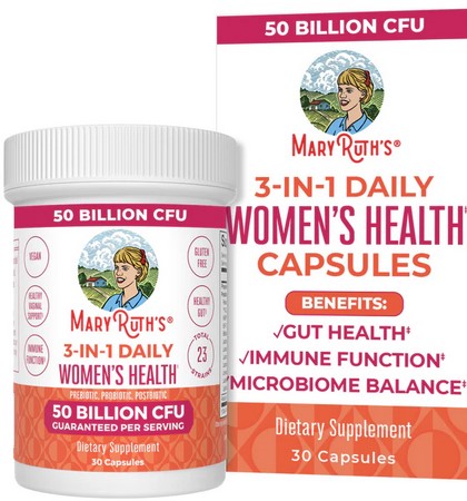 MaryRuths Womens Health Daily 3:1 30Pc