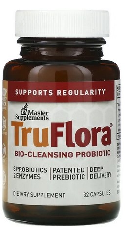 Master Supplements - TruFlora Bio-Cleansing Probiotic 32 vegi caps
