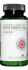 Maximum International Hoodia 500 with Green Tea 60 CAP