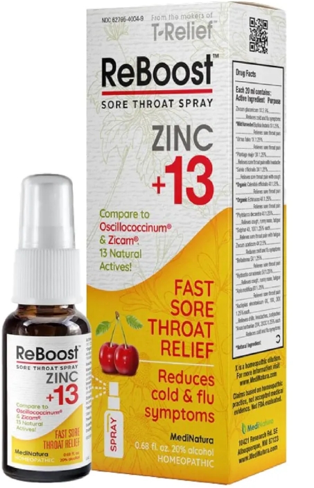 Medinatura - Reboost Throat Spray Cherry 20 ml