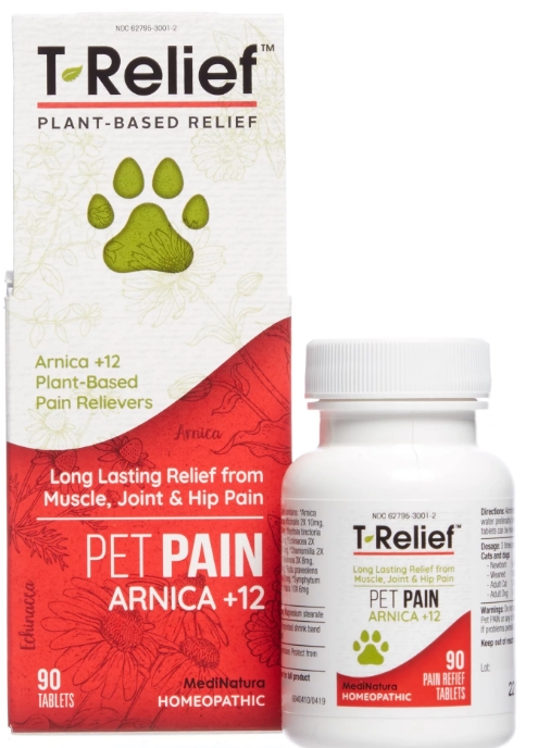Medinatura - T-Relief Pet Pain Tablets 90 ct