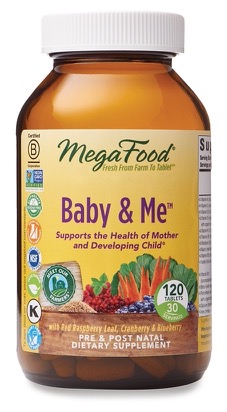 MegaFood Baby & Me 120 Tablets