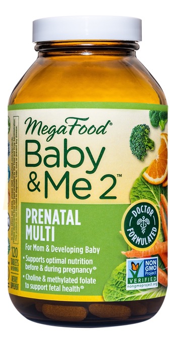 MegaFood Baby & Me 2 120 Tablets