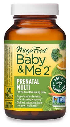 MegaFood Baby & Me 2 60 Tablets