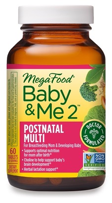 Megafood -  Baby & Me 2 Postnatal Multi 60 Tablets