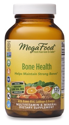 MegaFood Bone Health 120 Tablets       TEMPORARILY UNAVAILABLE