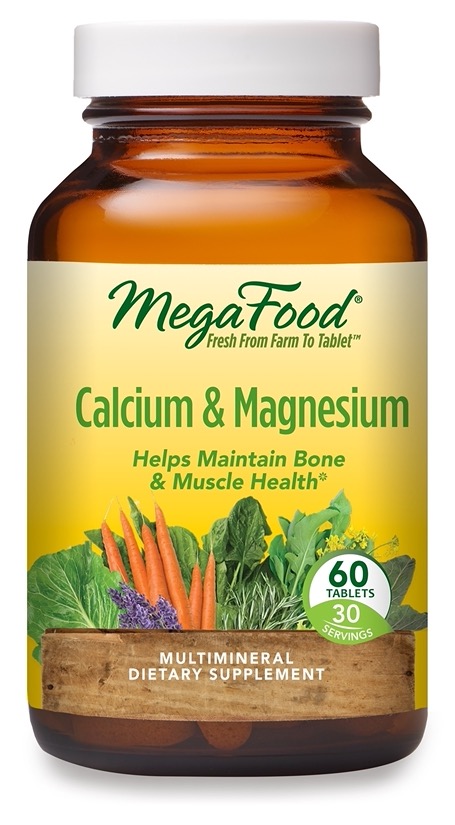 MegaFood Cal & Magnesium 60 Tablets