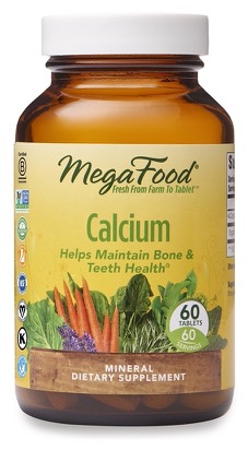MegaFood Calcium 60 Tablets      TEMPORARILY UNAVAILABLE