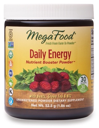 MegaFood Daily Energy Nutrient Booster Powder 30 Tablets     TEMPORARILY UNAVAILABLE