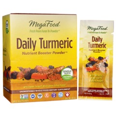 MegaFood Daily Turmeric Nutrient Booster Powder Box 30 box      TEMPORARILY UNAVAILABLE