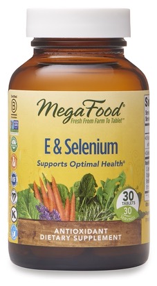 MegaFood E & Selenium 30 Tablets       TEMPORARILY UNAVAILABLE