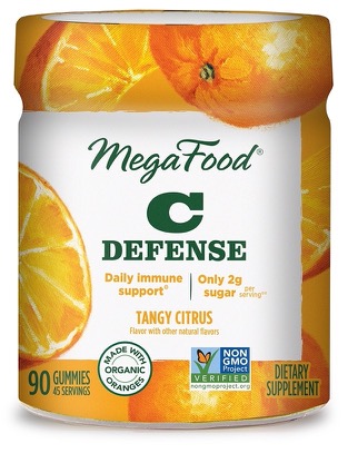 MegaFood Gummy - C Defence - Tangy Citrus 90 Tablets