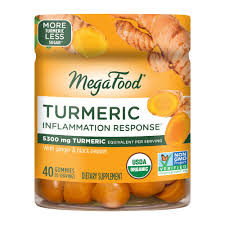 MegaFood Gummy - Turmeric Inflamation Response* - Turmeric Spice 90 Tablets