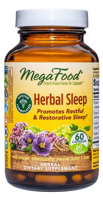 Megafood -  Herbal Sleep 60 Tablets - TEMP UNAVAILABLE -