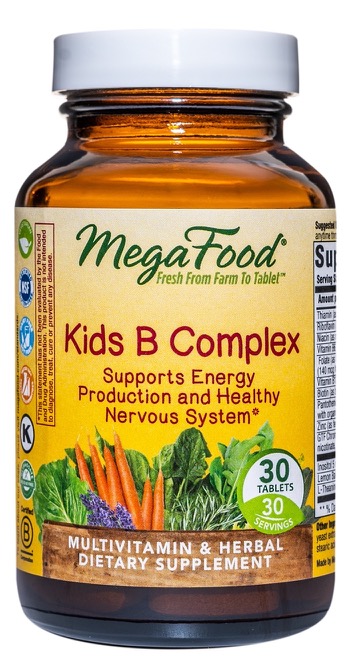 MegaFood Kid's B Complex 30 Tablets