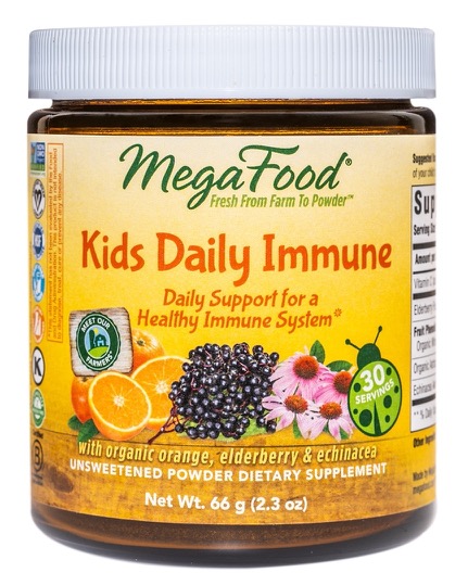 MegaFood Kid's Daily Immune Nutrient Booster Powder 30 Tablets