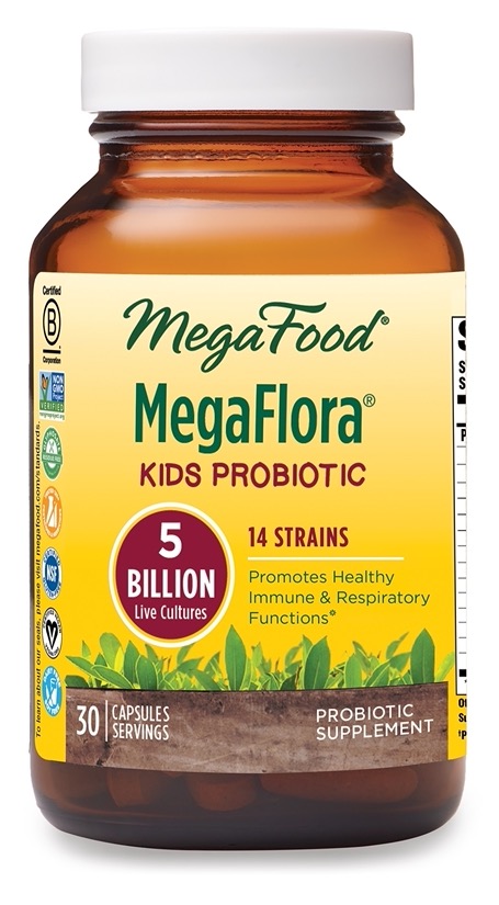 MegaFood Kids N' Us MegaFlora 30 Tablets