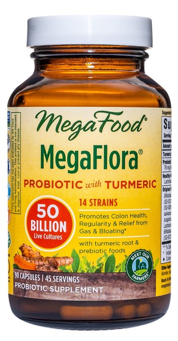 MegaFood MegaFlora for Over 50 90 Tablets