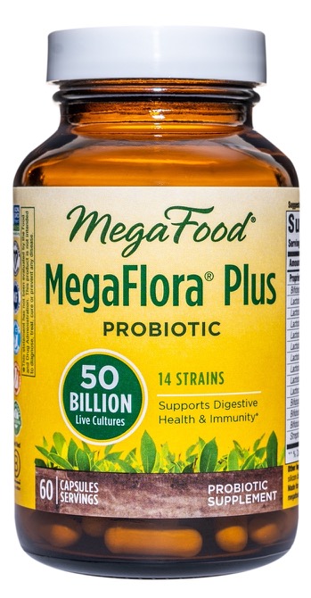 MegaFood MegaFlora Plus 60 Tablets