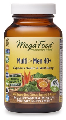 MegaFood Multi for Men 40+ 60 Tablets