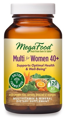 MegaFood Multi for Women 40+ 120 Tablets
